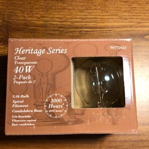 Heritage Series Lightbulbs 2-pack